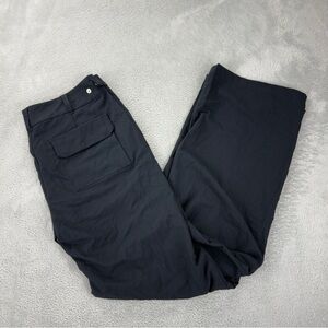 Patagonia Women's Black Flared Pants Size 8 (32x30)
